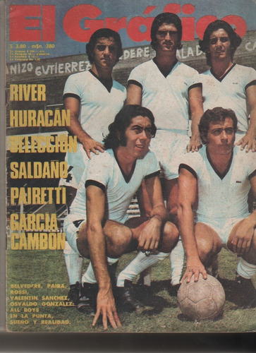 El Grafico Nº 2841 All Boys Paira, Rossi, Belvedere Año 1974