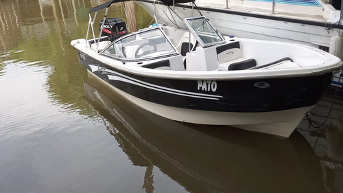 Lancha Open En Muy Buen Estado, Poco Uso, Motor Mercury 40