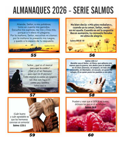 Almanaques 2026 Personalizados +1 Perforado Colgar 200 Udad Con Fotos Surtidas A Elección Tu Publicidad Comercial