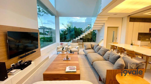 Linda Casa Com Piscina, 4 Dormitórios À Venda No Condomínio Alphaville Ii - Sjcampos/sp - Ca1719