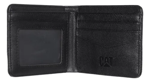 Cartera Caterpillar Para Hombre Color Mezclilla Original Env o