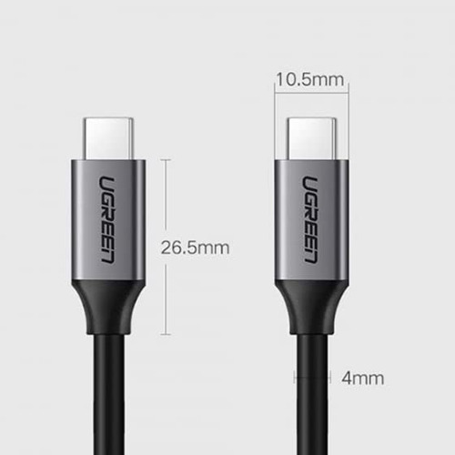 Cable Usb-c A Usb-c 3.1 De 1.50metros 5gbps Thunderbolt 3