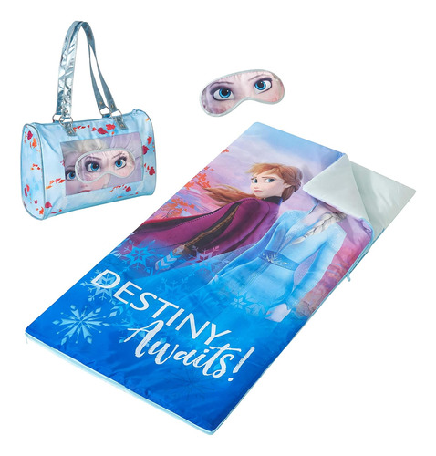 Monedero Disney Frozen 2 Saco De Dormir Y Máscara Extr...