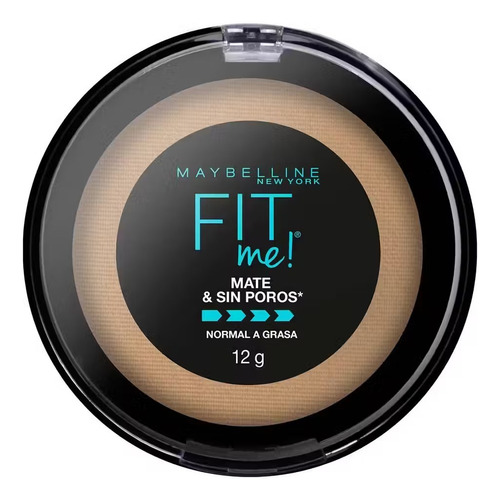 Polvo Compacto Fit Me Nat Buff 230 Maybelline Mate Sin Poros