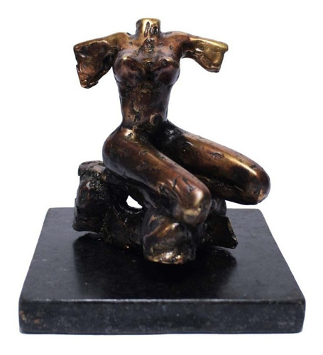  Mujer Alada- Escultura En Bronce- Violeta Lemme