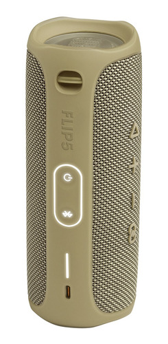 Parlante JBL Flip 5 JBLFLIP5BLUAM portátil con bluetooth waterproof sand