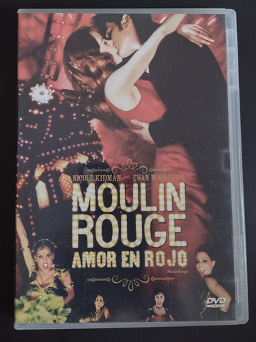 Dvd Moulin Rouge Nicole Kidman Ewan Mcgregor 