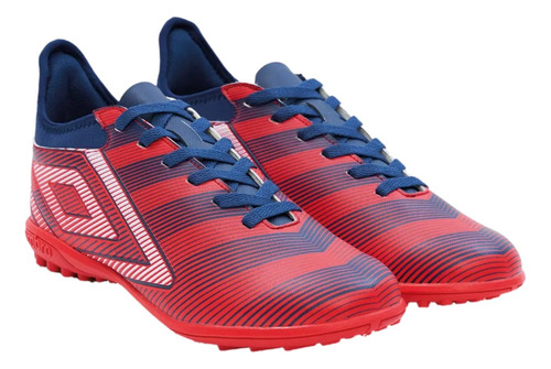 Tenis De Futbol Rapido Umbro Veloce Lt Iii Rojo 81966u Mea