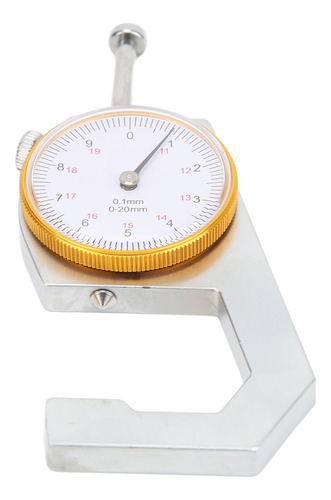 Medidor Micrométrico De Espesor, Cabeza Cónica De 0,20 Mm Y