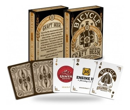  Juego De Cartas Craft Beer Playing Cards Baraja Pocker 