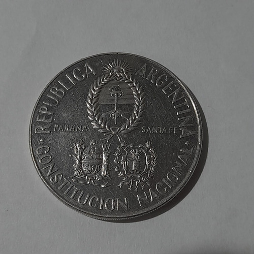 Moneda Argentina Conmemorativa Constituyente De 5$