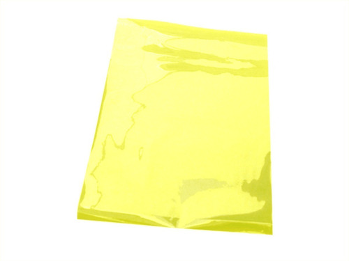 Imagem 1 de 6 de 6x Filtro Gelatina Amarela 25x30cm 0,075mm Setembro Amarelo