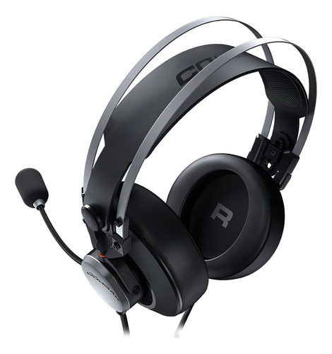 Headset Gamer Cougar Vm410 Iron 3.5mm Multi Plataforma Cor Preto