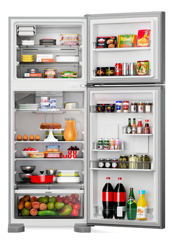 Geladeira Frost Free Duplex A+++ BRM55FK 463 Litros Cor Inox Brastemp 220 V