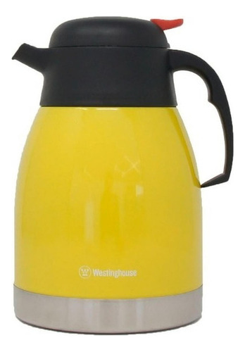 Cafetera Westinghouse De Acero Inoxidable De 1.5 L Color Amarillo