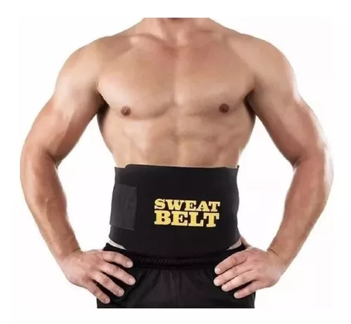 Cinta Térmica Abdominal Sauna Seca Barriga Unisex Sweat Belt