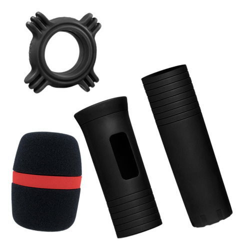 Funda Protectora Para Micrófono De Mano Con Funda De Agarre