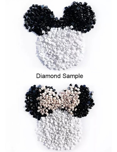 Pintura Com Diamantes - Diy 5d Strass - Stitch 6 - 30x40 Cm