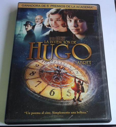 La Invencion De Hugo Cabret Pelicula Dvd Made Mexico 2011