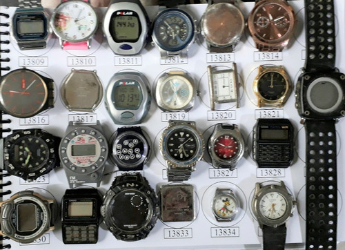 Lote 50 Sucatas Casio E Outros- Máquina Do Tempo