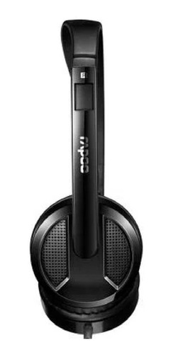 Imagem 2 de 4 de Headset Rapoo Usb Preto Garantia 5 Anos H120 - Ra020