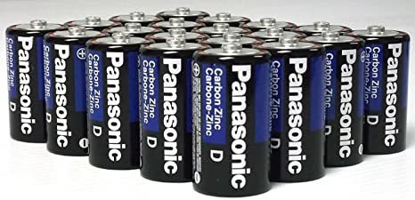 Paquete De 24 Baterías De Panasonic Grande D