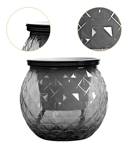 Maceta De Riego Automático, Mini Macetero De Gris