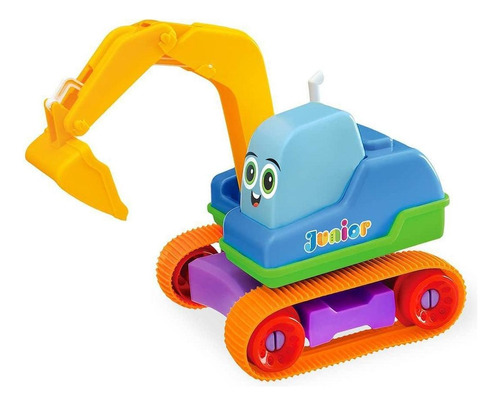 Junior Machines Escavadeira Usual Brinquedos Infantil 379