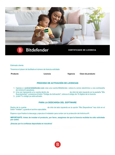 Bitdefender Antivirus Plus - 1 Usuario - 1 Año - Para Mac
