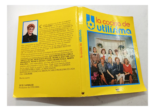 La Cocina De Utilisima, Editorial Punto Sur. Usado!!! (Usado)