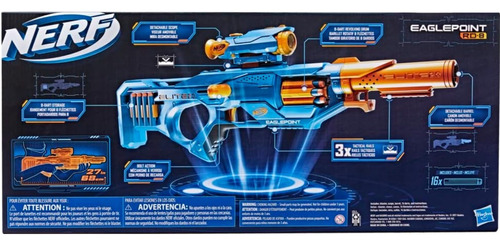 Lanzador De Dardos Hasbro Nerf Elite 2.0 Eaglepoint Rd-8