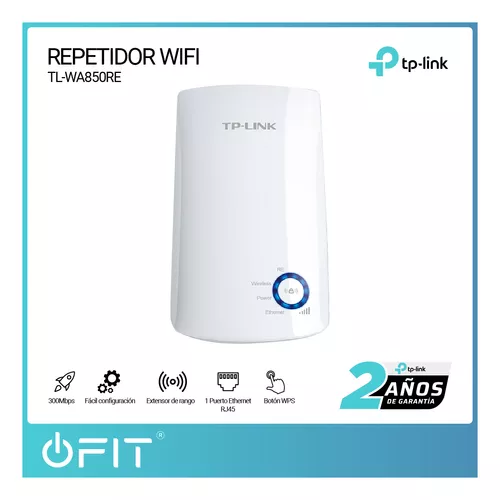 Repetidor Extensor Wifi Tplink Wa850re 300mbps