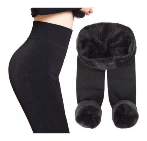 Imagem 1 de 5 de Meia Calça Forrada Com Pelúcia Grossa Importada
