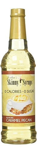 Sugar Free Caramel Pecan - Jarabes Flacos De Jordan, 25.4 Oz