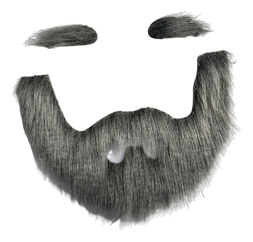 3 Juego De Cejas Y Barba Postizas, Accesorios Para Gris