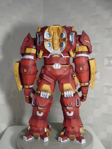 Hulkbuster Papercraft, Ironman De Papel Para Armar Modelismo