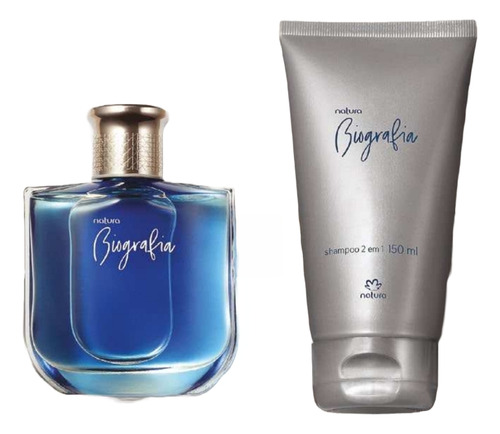 Kit Natura Biografía Clásico Masculino (perfume + Shampoo)