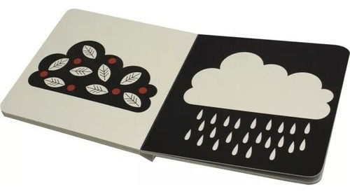 Imagem 2 de 7 de Livro Infantil Cartonado Para Bebês Escolinha Baby Montessori - Contrastes! Jardim, Todolivro