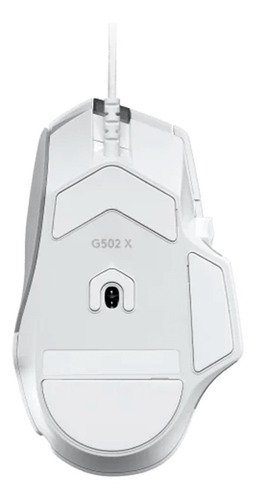 Mouse Logitech G502 X Lightforce Gamer Blanco - 89 Gramos