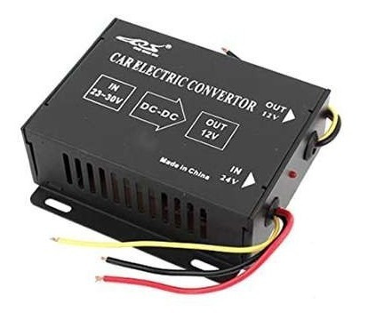 Inversor De Voltaje De 24v A 12v Dc 10a 20a Para Carros 