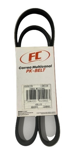 Correa Alternador Renault Twingo 1.2 2001 2005 4pk1170