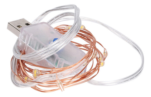 Cadena De Luces Led, 8 Modos, Luces Colgantes Starburst Con