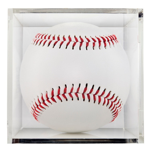 Imagen 3 de 3 de Base Transparente Exhibidor Porta Pelotas Beisbol Baseball