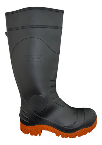 Botas Industriales De Seguridad De Uso Rudo Negro Truper