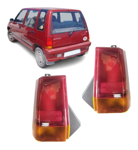 Juego Faros Traseros P/ Daewoo Tico 96 97 99 1996 1997 1998