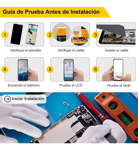 Pantalla Display Para Moto G72 G71s G82 G52 Edge30 Incell