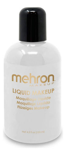 Mehron Makeup Face Y Pintura Corporal (4.5 Oz) (blanco)