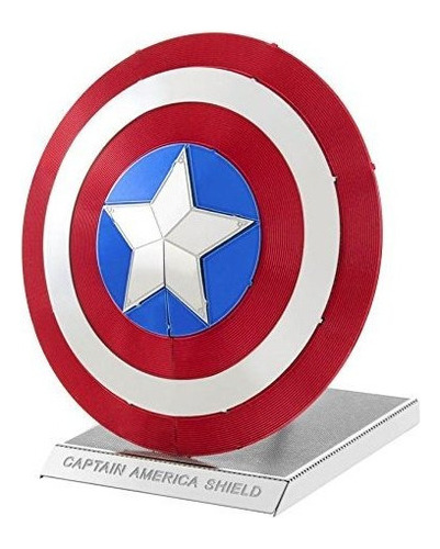 Fascinaciones Metal Earth Marvel Kit De Metal 3d Captain Shi