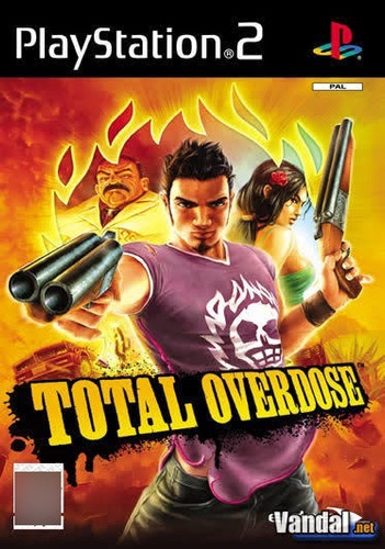Total Overdose (sin Juego) + Dvd Tomb Rider Playstation 2