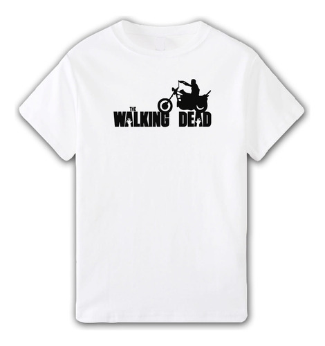 Remera The Walking Dead Logo - Daryl Rick Michonne Unisex